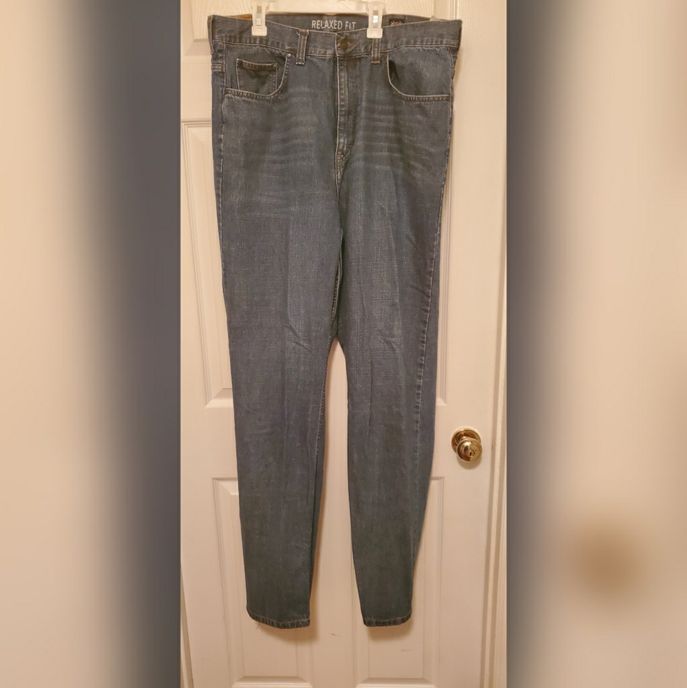 Chaps blue jeans. EUC